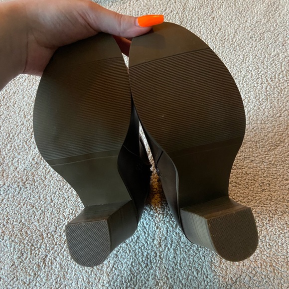 🔸 George 🔸 brown heeled booties - Picture 3 of 8